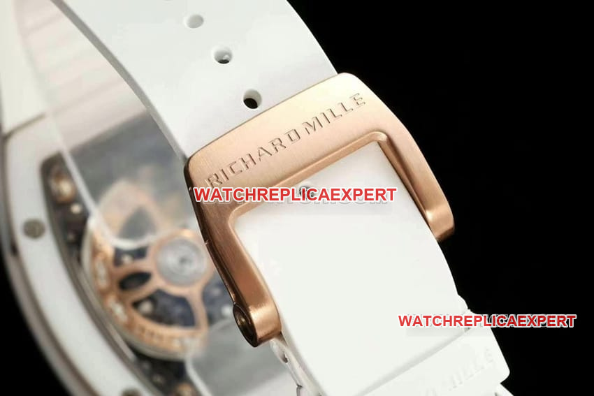 KV FactoryRichard Mille ladies top-tier 1:1high-quality replica white ceramicRM 07-01braceletlive photos