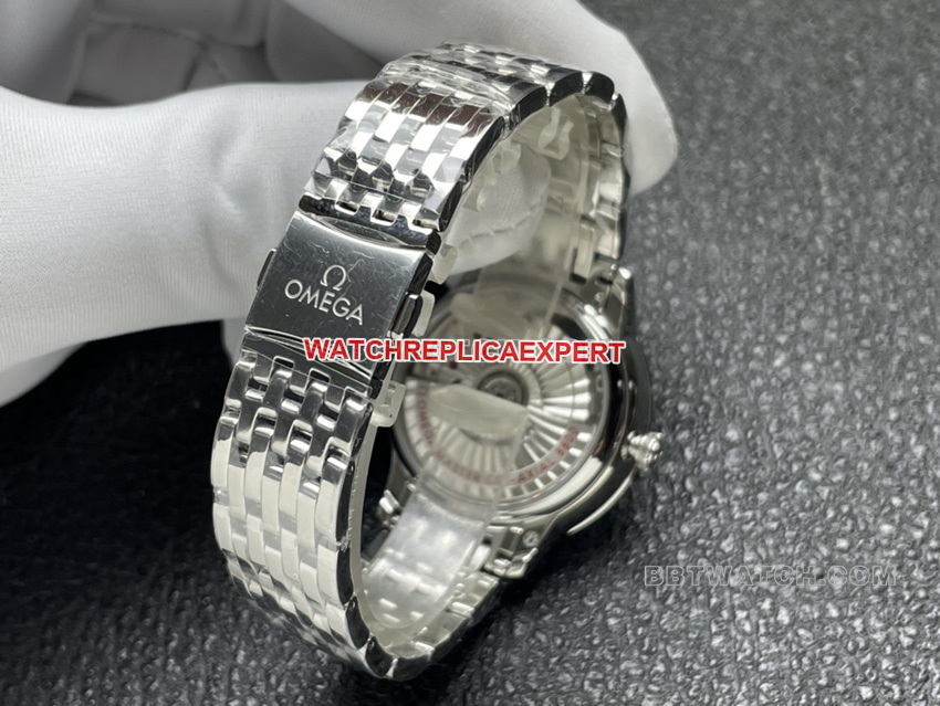 VS FactoryOmega De Ville top-tier 1:1high-quality replica white mother-of-pearl plate 434.10.34.20.05.001braceletlive photos