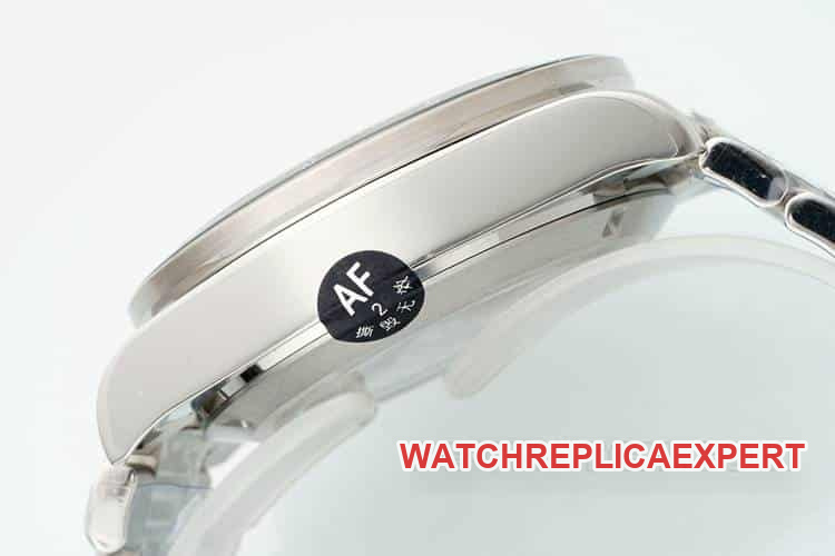 AFLongines Concas 1:1super clone silver dialsteel bracelet model L3.835.4.02.6side live photo