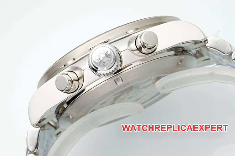 AFLongines Concas 1:1super clone silver dialsteel bracelet model L3.835.4.02.6side live photo