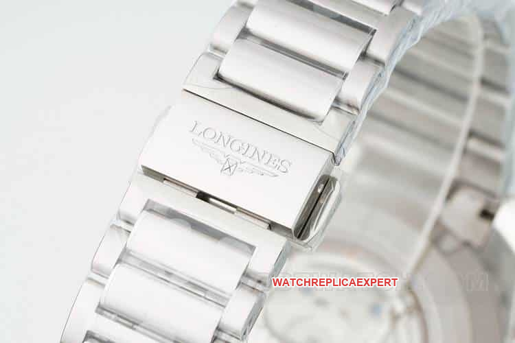 AFLongines Concas 1:1super clone silver dialsteel bracelet model L3.835.4.02.6braceletlive photos