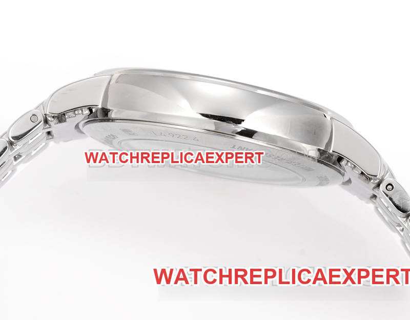 Longines best replica watch XC factory elegant 40mm white dialL888mechanical movementsteel bracelet model side live photo