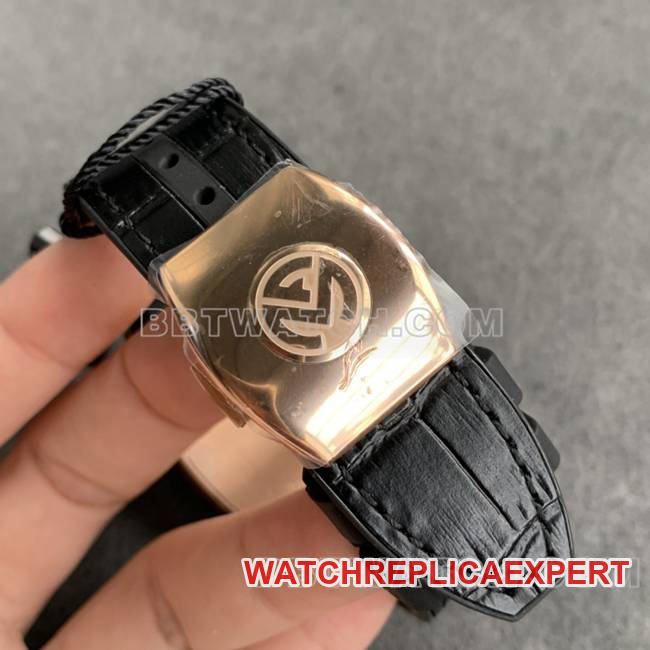 ABF factory Frank Muller best replica watch V45 diamond plate gold diamond case leather braceletbraceletlive photos