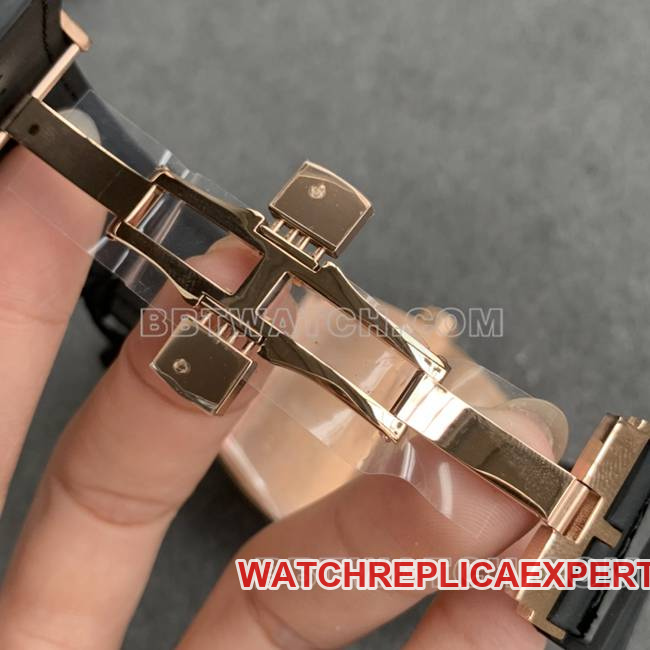 ABF factory Frank Muller best replica watch V45 diamond plate gold diamond case leather braceletclasp live photos