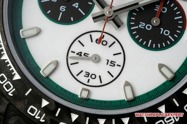 top-tier replica watch ANT factory DaytonaRolexwhite dial4130front live photo