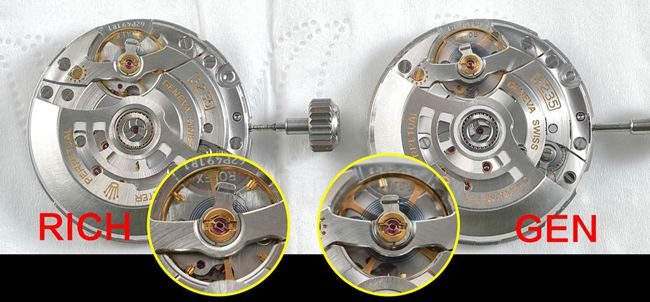 RICH factory RolexBlack Submarinertop-tier replica comparison contrast genuine difference appearance live photos