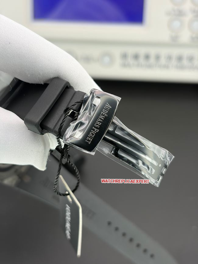 Super Clone Watch DIW Factory Royal OakAudemars Piguet Carbon Fiber 15500 clasplive photos