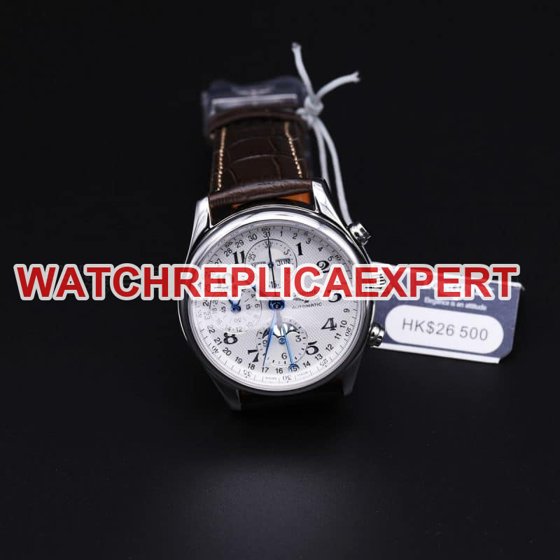 How about the Longines famous moon phase eight-pin multi-function Replica review - front view of elegant and charming watch