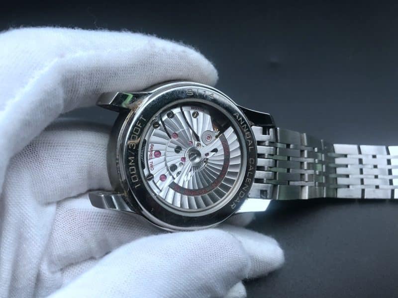 Omega De Ville replica watch comparison, small factory and big factory OEM comparison movement chart