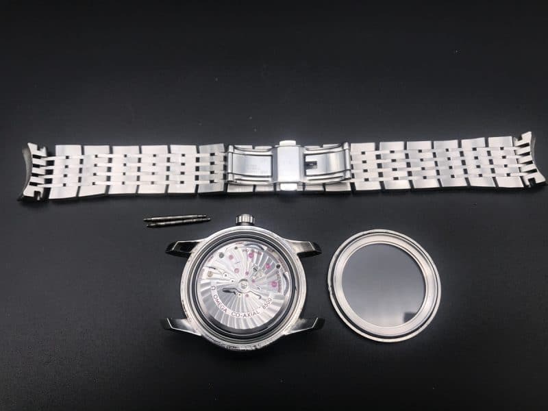 Omega De Ville replica watch comparison, OEM comparison between small and big manufacturers, detail shots