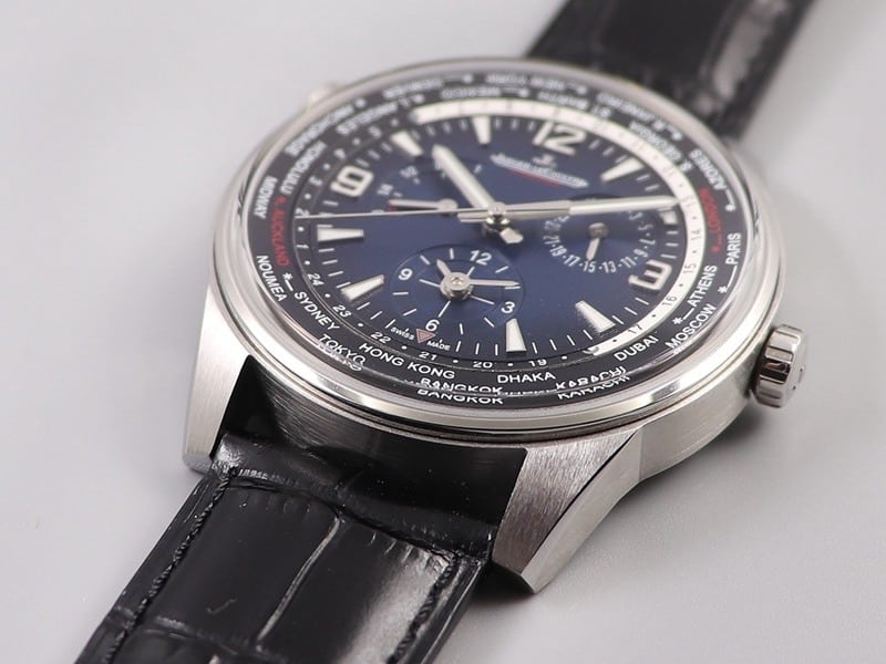 Jaeger-LeCoultre Polaris Replica Watch Review - Multifunctional Mechanical Watch with Power Reserve Display - Detail Photos