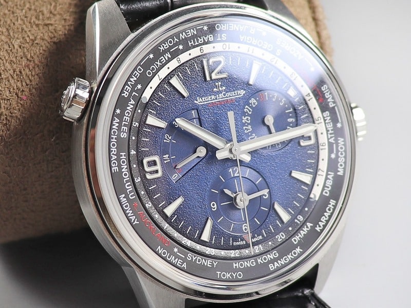 ZF Jaeger-LeCoultre Polaris Replica Watch Review - Multifunction Mechanical Watch with Power Reserve Indicator - Front View