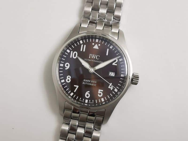 IWC high-quality replica watch pilot mark 18 series super replica V2 affordable version watch front view