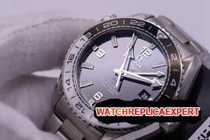 Where is the IWC watch number on the watch?