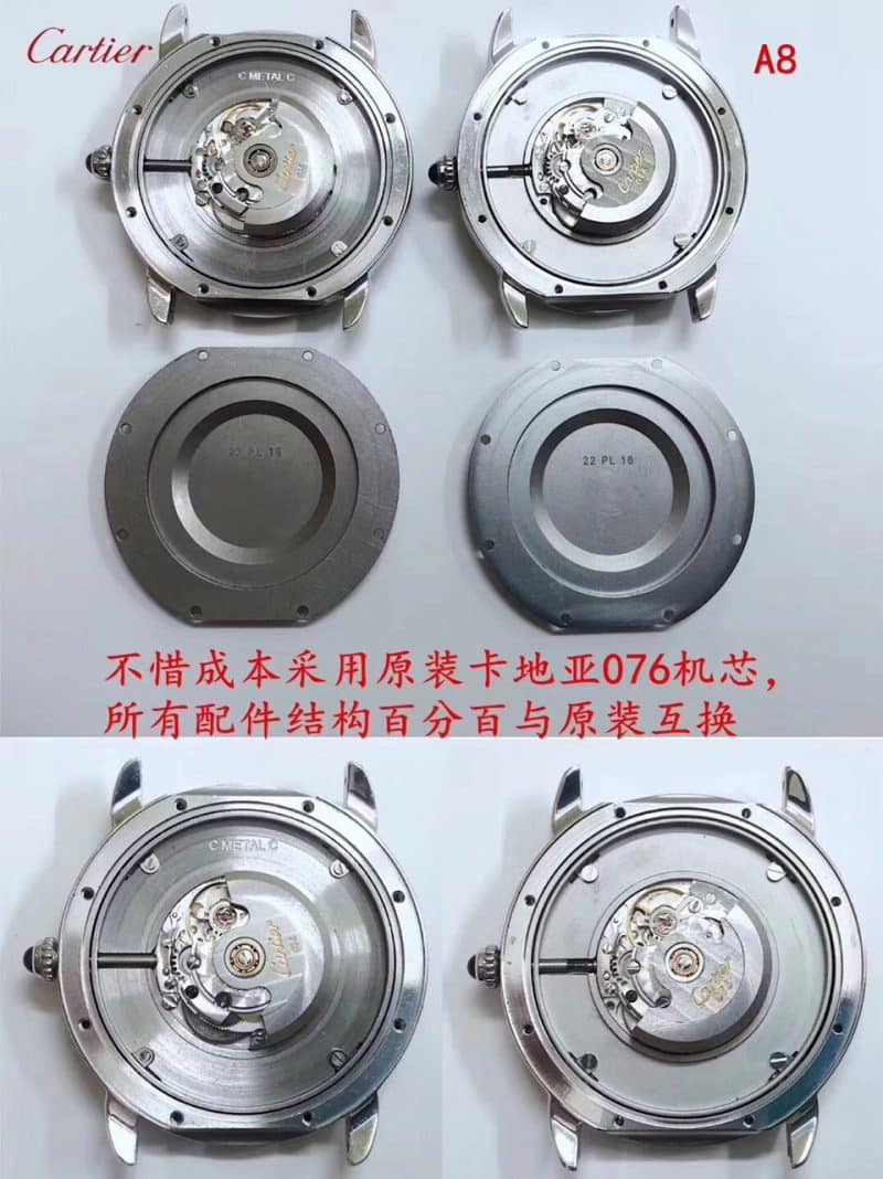 Cartier London series 36mm replica watch review movement picture