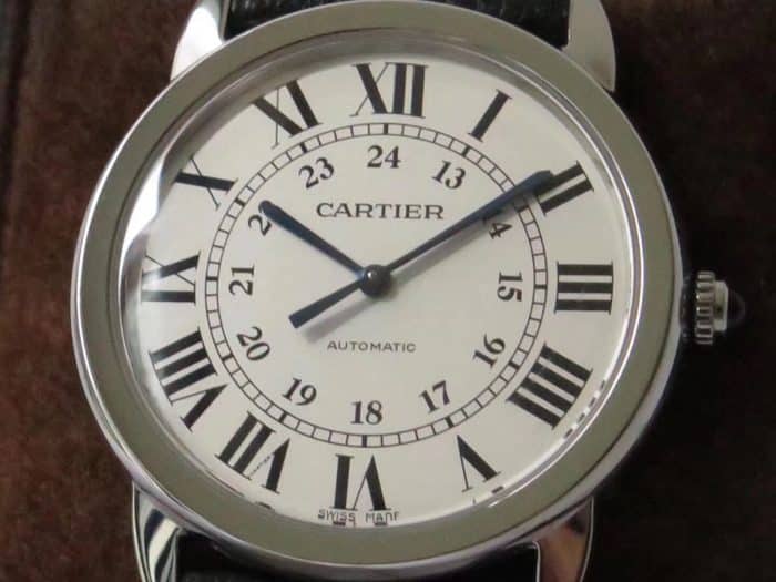 Cartier London Series 36mm replica watch review front view