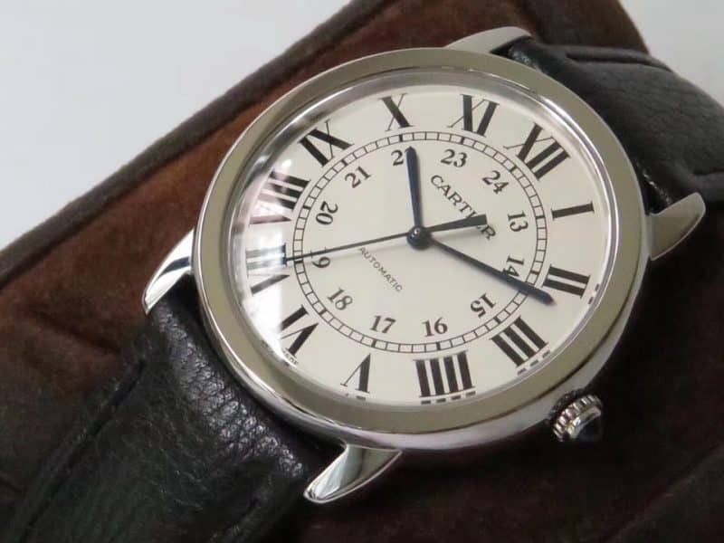 Cartier London Series 36mm replica watch review front view