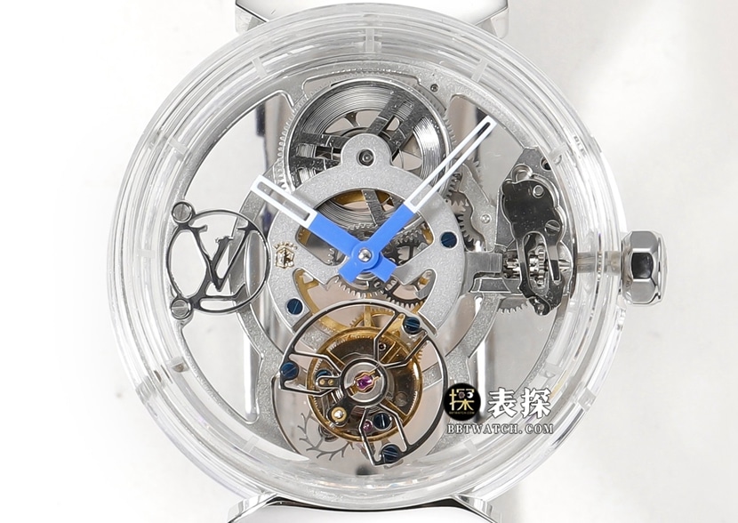 Louis Vuitton 1:1 replica watch, rm men's replica watch, front live photo