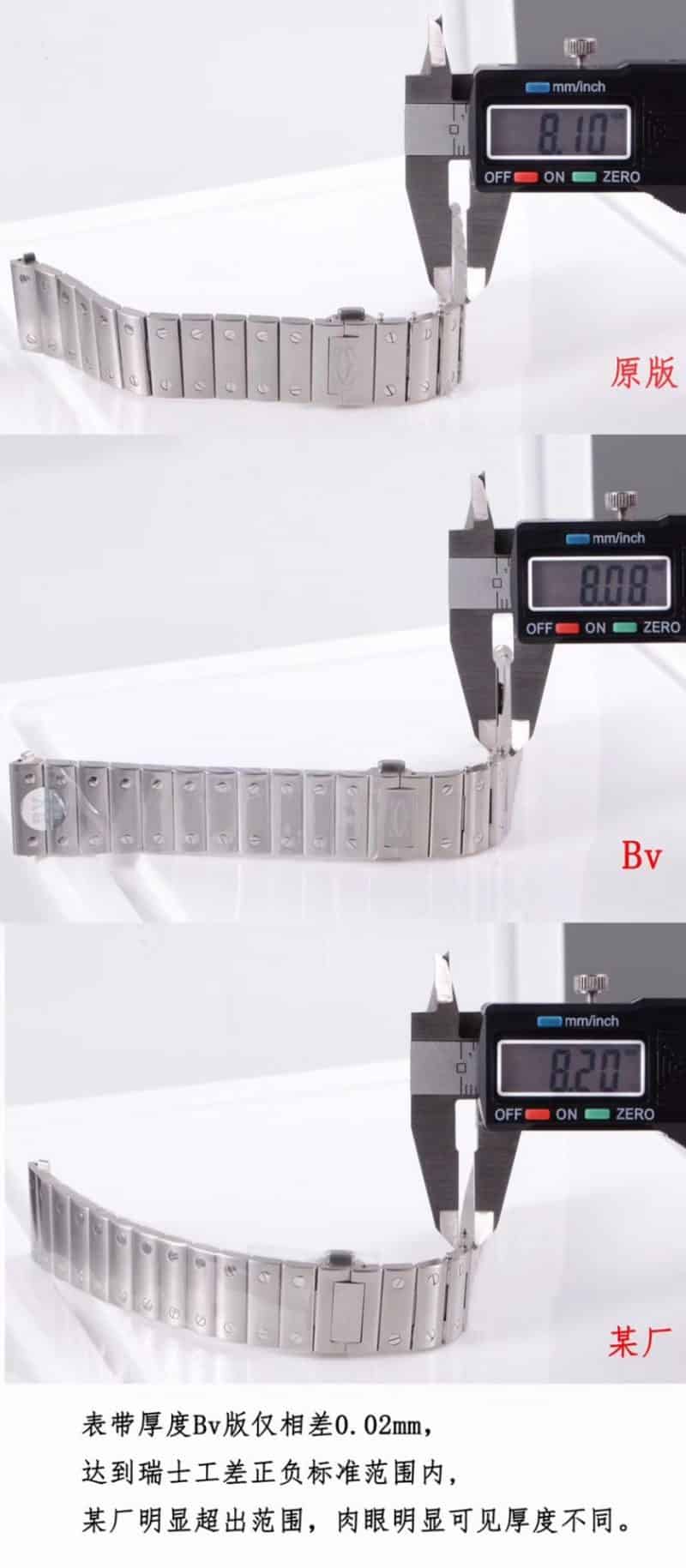 Cartier Santos series WSSA0009 (large size) replica watch authenticity review thickness chart
