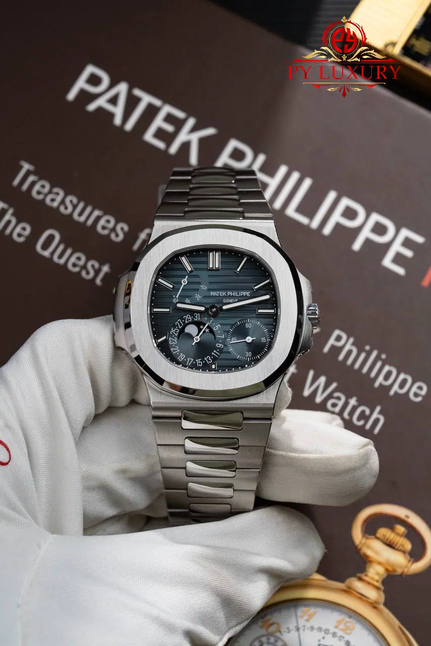 Patek Philippe Nautilus 5712/1A-001 Blue Dial Custom 1:1 ACE Movement Exclusive Quality 40mm