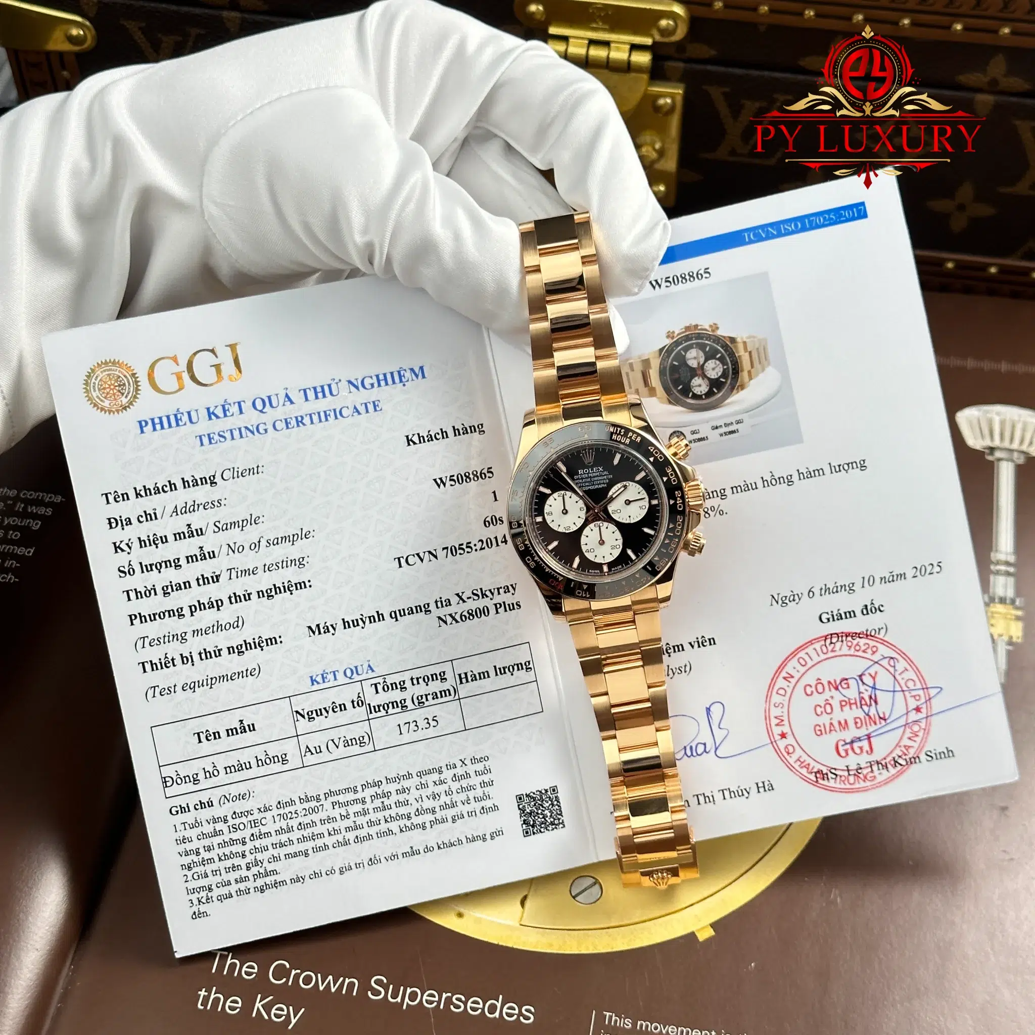 Rolex Cosmograph Daytona 126525LN Le Mans 18K Rose Gold Plating Gained Weight Best Replica 198g QF 40mm (Free Sprung)