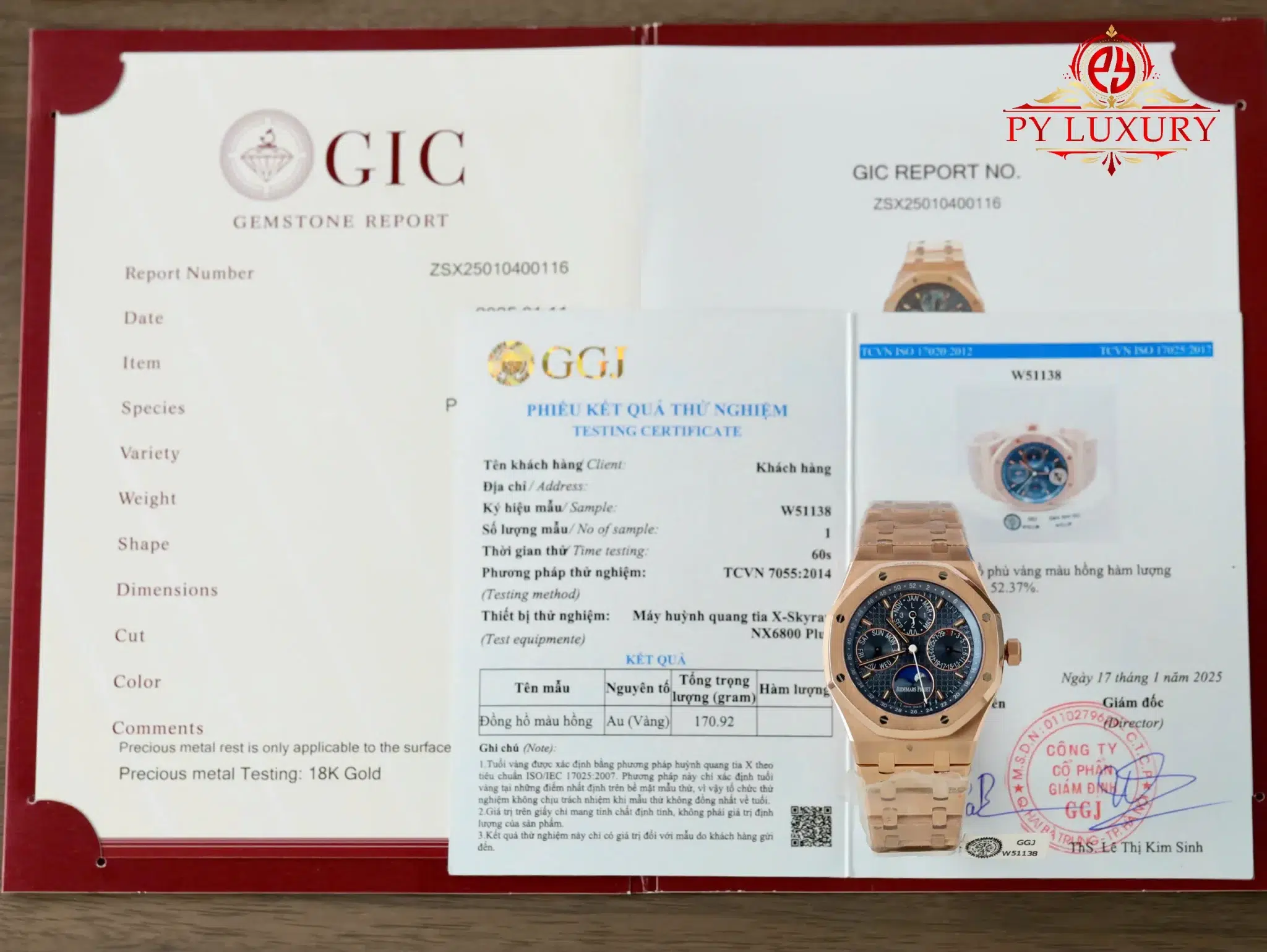 Audemars Piguet Royal Oak Perpetual Calendar 26574OR 18K Rose Gold Plated Blue Dial Best Replica 41mm
