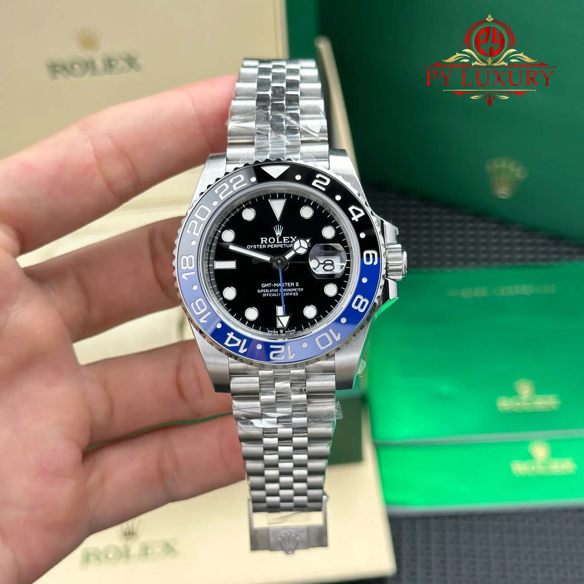 Rolex GMT-Master II 126710BLNR Batgirl Jubilee-Armband Super Clone VSF 40mm