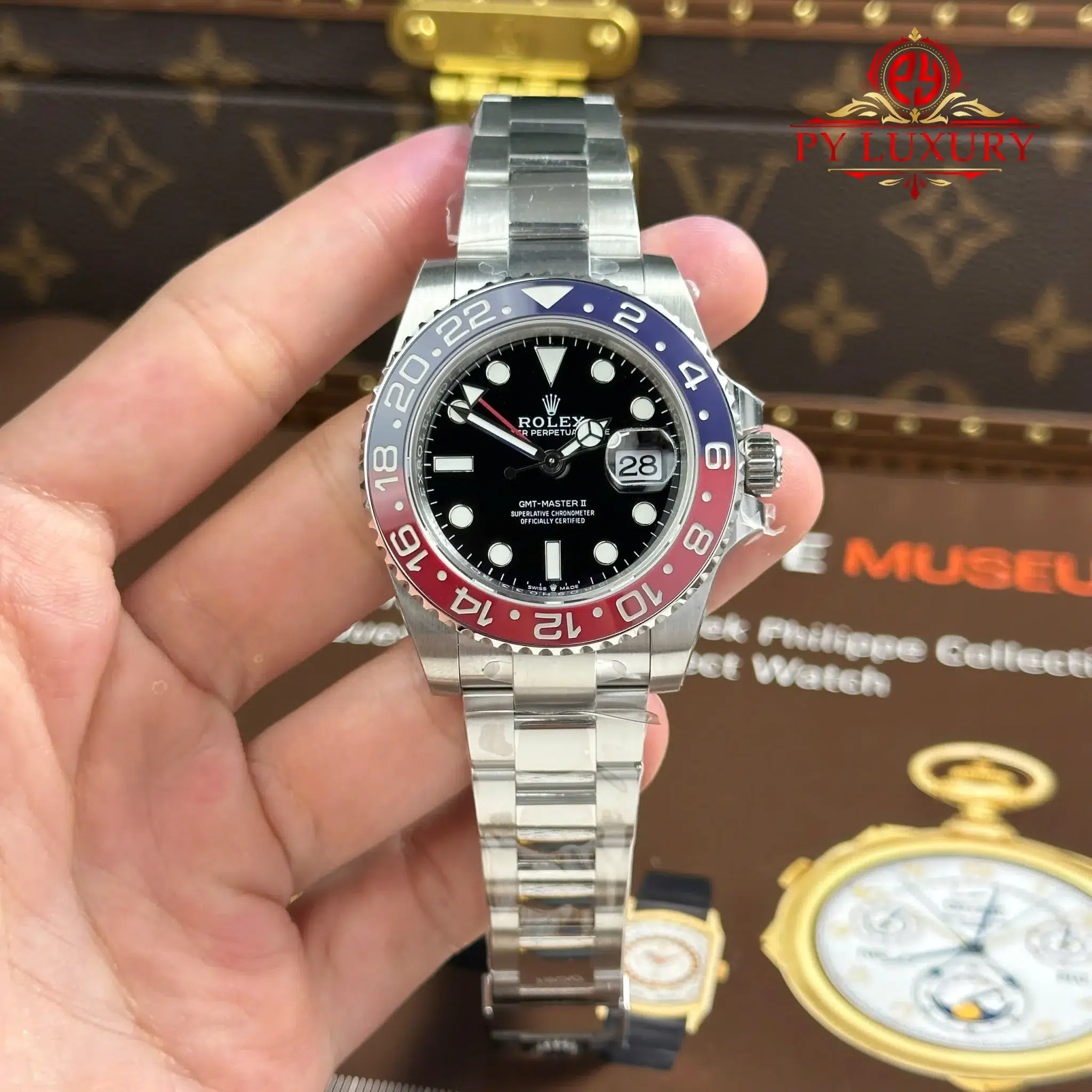 Rolex GMT-Master II 126710BLRO Pepsi Oyster-Armband Top-Qualität 1:1 Super Clone VSF 40mm
