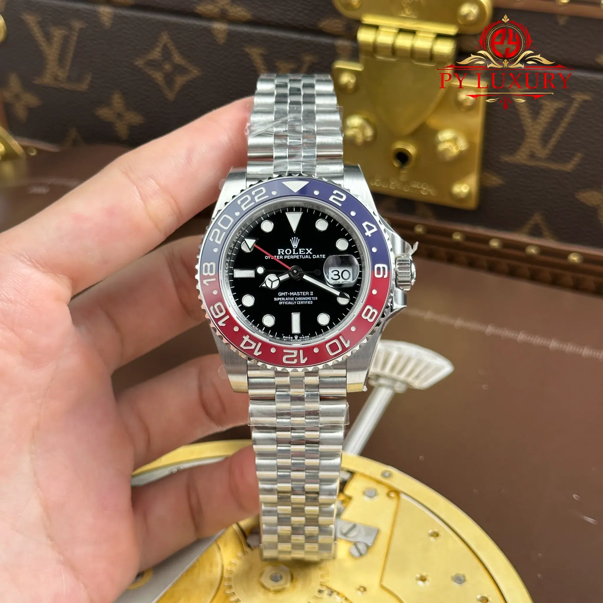 Rolex GMT-Master II 126710BLRO Pepsi Jubilee-Armband Top-Qualität 1:1 Super Clone VSF 40mm