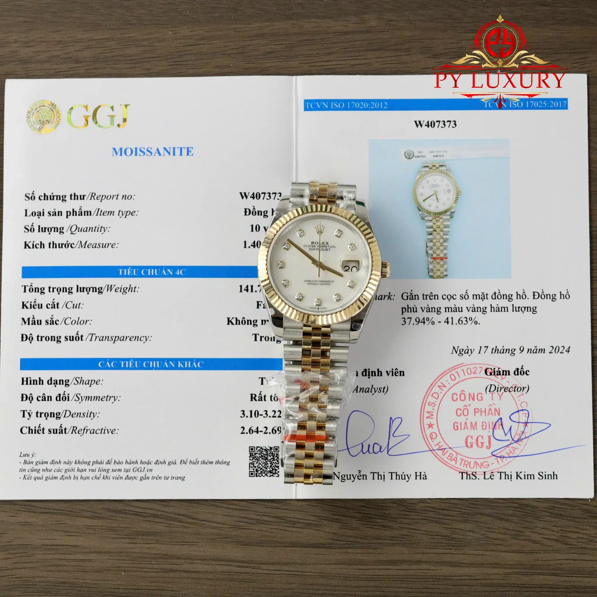 Rolex Datejust 126333 Two Tone 10K Yellow Gold Wrapped White MOP Dial Jubilee Bracelet Best Replica 41mm
