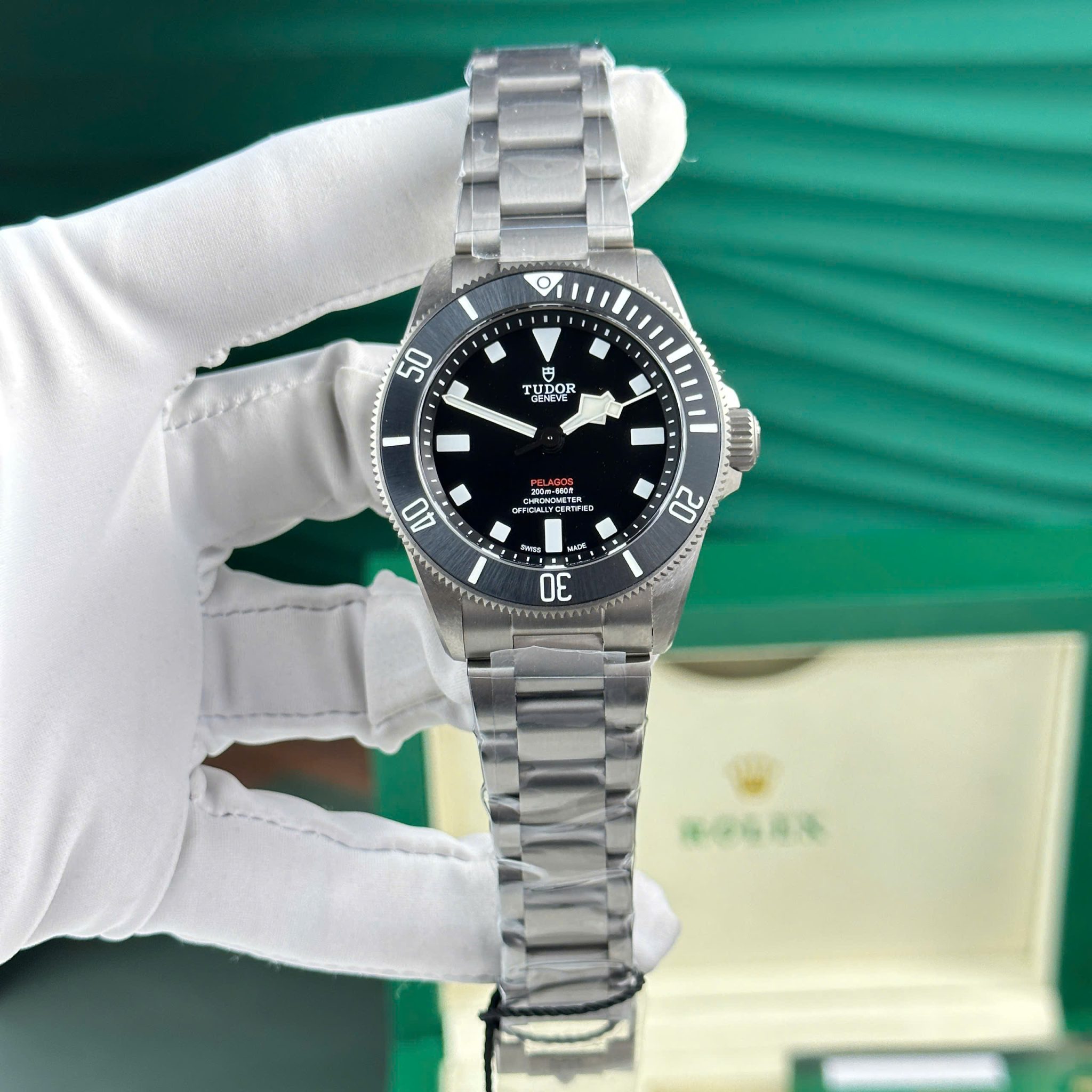 Tudor Pelagos Titanium 25407n-0001 Black Dial Best Replica 39mm