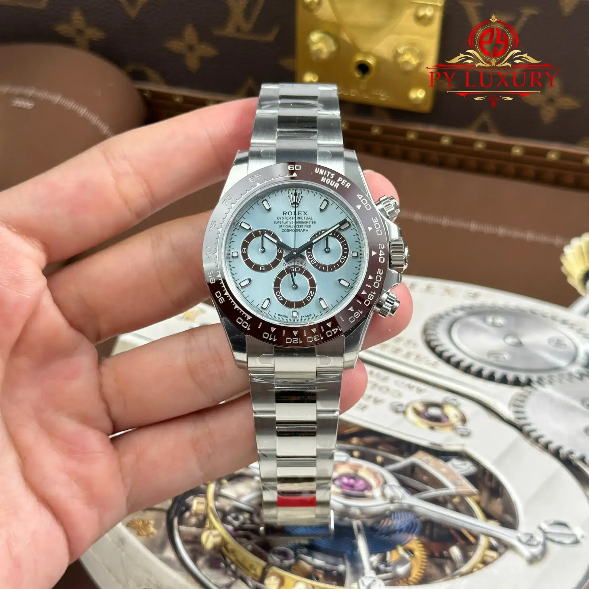 Rolex Daytona 116506 Ice-Blue Luminous Dial Gain Weight Super Clone VSF 40mm