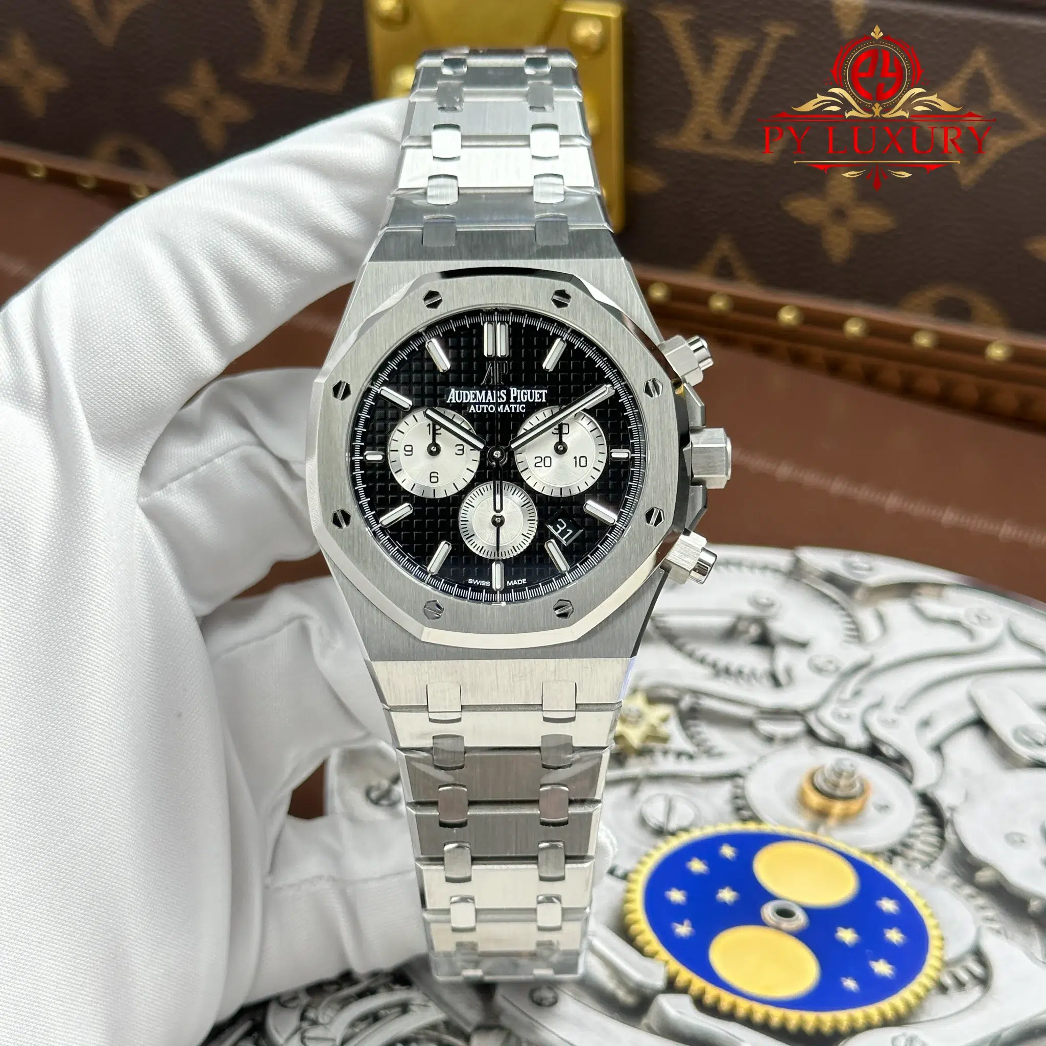 Audemars Piguet Royal Oak 26331ST Chronograph Black Dial 1:1 Replica Super Clone APSF 41mm